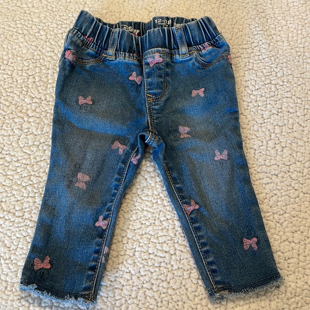 Minnie Mouse toddler jeggings